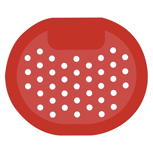 FLUID 10 PZ FILTRI PER ORINATOI 168X140 Rosso