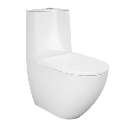 RAK 182-B470 VASO MONOBLOCCO DES FILO MURO RIMLESS FISSAGGI NASCOSTI