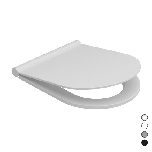 DOLOM SEDILE WC IN TERMOINDURENTE SOFT CLOSING MAYKA Bianco