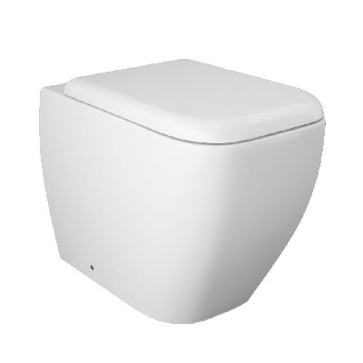 RAK 182-H401 VASO METROPOLITAN FILO MURO RIMLESS