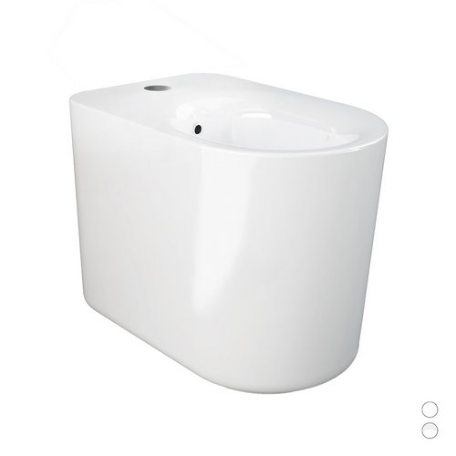 RAK   BIDET FILO MURO VALET Er.Rub Bianco Opaco