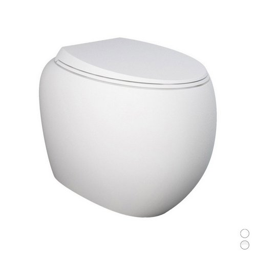 RAK 182-P400-BA VASO FILO MURO CLOUD RIMLESS FISSAGGIO NASCOSTO