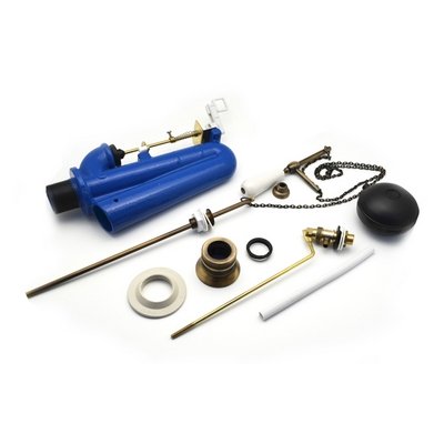 senza 182-R5093-BR KIT CATENA + MECCANISMO SENZA TUBO PER CASSETTA ALTA ANTICHIZZATA