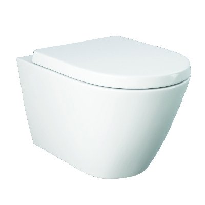 RAK 182-V411 VASO SOSPESO RIMLESS RESORT FISSAGGIO NASCOSTO