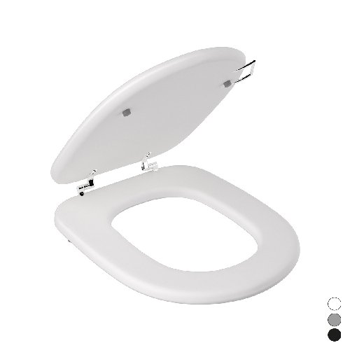 RAK   SEDILE WC WASHINGTON CON SOFT CLOSING Grigio Opaco Matt