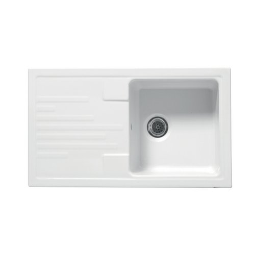 LINPH 185-C282 LAVELLO DA INCASSO IN CERAMICA MOD. C282 CON 1 VASCHETTA 86 x 50