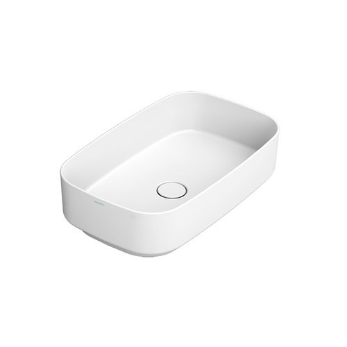 DOLOM LAVABO DA APPOGGIO OVALE NOEMI cm 62 x 38 Bianco
