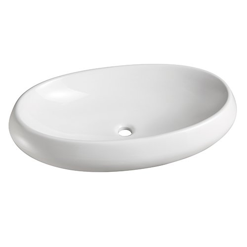 LINPH LAVABO DA APPOGGIO MOD. LA67 CM 75 X 44 Bianco