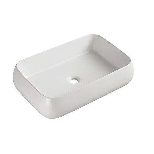 LINPH LAVABO DA APPOGGIO MOD. LA73 CM 60 X 40 Bianco