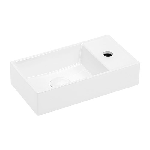 LINPH LAVABO DA APPOGGIO MOD. LA 75 CM 40,5 X 22 Bianco