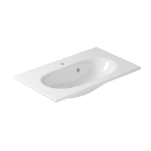 GALAS LAVABO CONSOLLE INST. SOSPESA-SOPRAPIANO L.75 cm 75 x 45