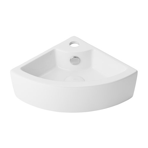 LINPH LAVABO AD ANGOLO MOD. LN59 CM 43,5 X 31 Bianco