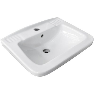 LINPH 185-LP84 LAVABO A PARETE QUADRO CM 40 x 50