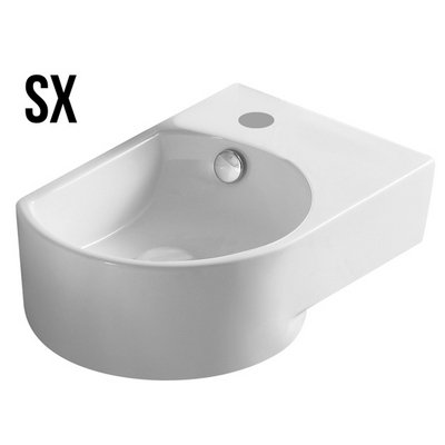 LINPH 185-LP92-DX LAVABO A PARETE MOD. LP92 CM 40.5 X 27