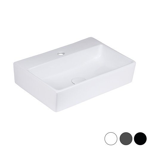 LINPH LAVABO DA APPOGGIO MATT MOD. 04 Nero opaco