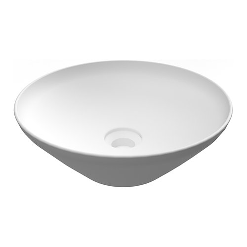 RAK 185-RNAT-36 LAVABO DA APPOGGIO TONDO (SENZA FORO) VARIANT 36X36 CM