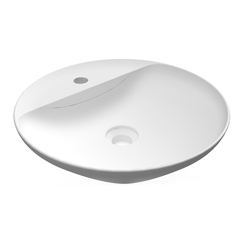 RAK 185-RNATF-42 LAVABO DA APPOGGIO TONDO (MONOFORO) VARIANT 42X42 CM