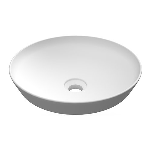RAK 185-RNST-36 LAVABO AD INCASSO TONDO SENZA FORO VARIANT 36 X 36 CM
