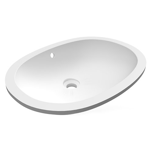 RAK 185-RNTO-55 LAVABO SOTTOPIANO OVALE VARIANT 55X41 CM