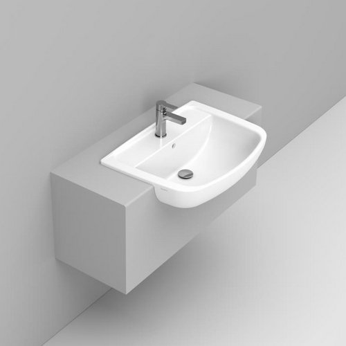 DOLOM LAVABO SEMINCASSO EURO cm 65x48