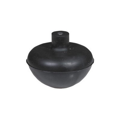 G.M.P 200-204 SFERA IN GOMMA CON NOTTOLINO IN OTTONE INCORPORATO