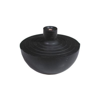 G.M.P 200-209 SFERA IN GOMMA CON NOTTOLINO IN OTTONE INCORPORATO