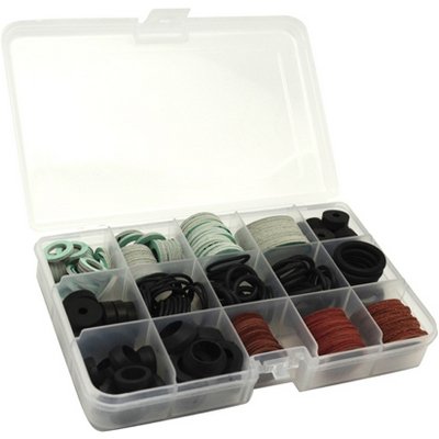 senza 200-2524 SCATOLA ASSORTITA 222 PZ GUARNIZIONI IN 15 MINI-BOX
