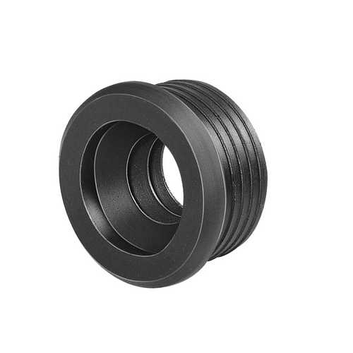 G.M.P MORSETTO IN GOMMA NERA PER CURVE TECNICHE D. 50 Diam. int 26 mm