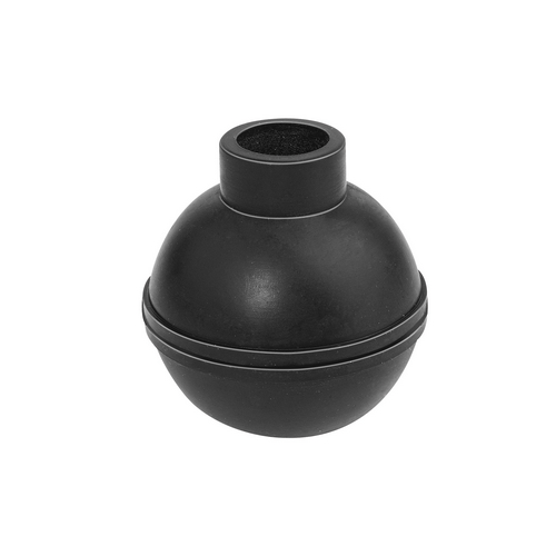G.M.P SFERA IN GOMMA NR NERA DM 57 Diam.57 x Foro Diam.18