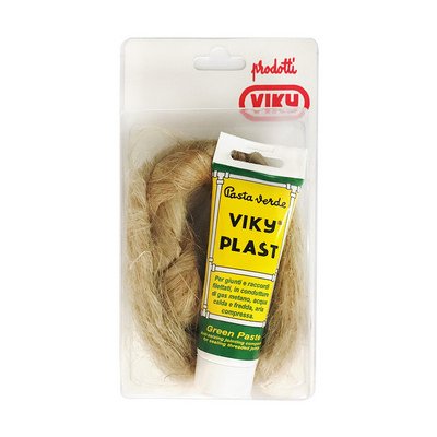 VIKY 201-31102 PASTA VERDE TUBETTO VIKY-PLAST 100 GR + CANAPA