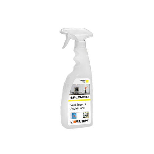 Faren PULITORE VETRI ACCIAI SPLENDID 750 ml