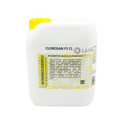 senza 201-38010 CLOROSAN F5 CL IGIENIZZANTE DI QUALITA' SUPERIORE
