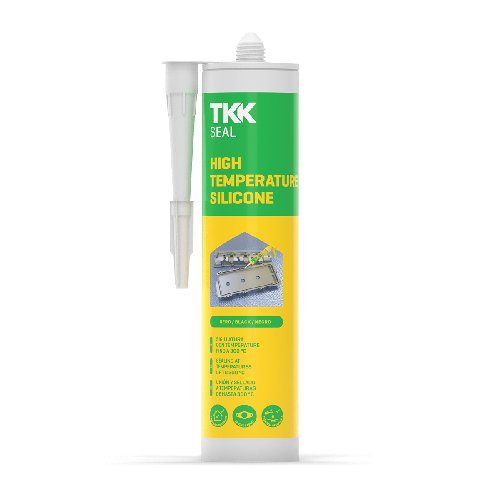 TKK   SILICONE SEAL ALTA TEMPERATURA 300 ml - Rosso