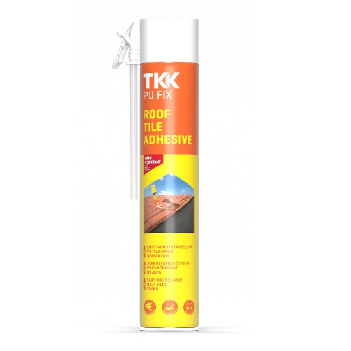 TKK   ADESIVO POLIURETANICO PU FIX ROOF TILE 750 ml - Manuale