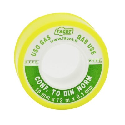 FACOT 201-T006-1212 NASTRO P.T.F.E TEFLON DIN USO GAS