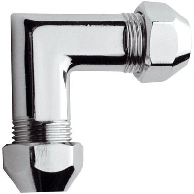 RERU 211-568-10 RACCORDO CURVO CON GUARNIZIONE E DADI CONICI
