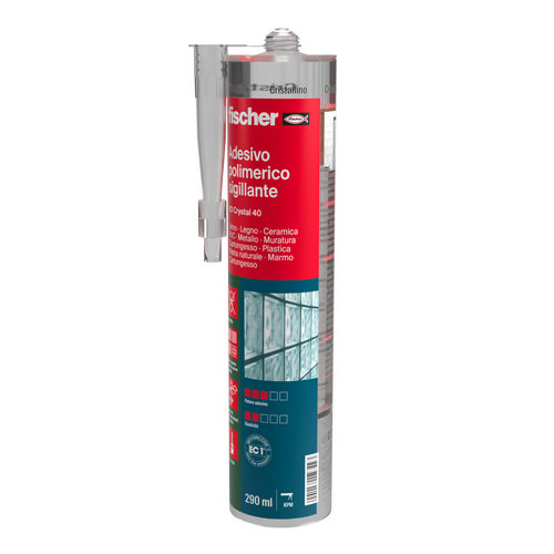 FISCH ADESIVO SIGILLANTE KD CRYSTAL 290 ml