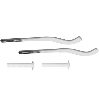 OTER 214-415VS-170 2 PZ MENSOLE SCHIACCIATE PER RADIATORI IN ALLUMINIO