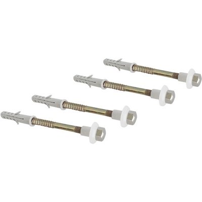 DH 214-F100Z-80 4 PZ FISSAGGI VERTICALI PER WC E BIDET