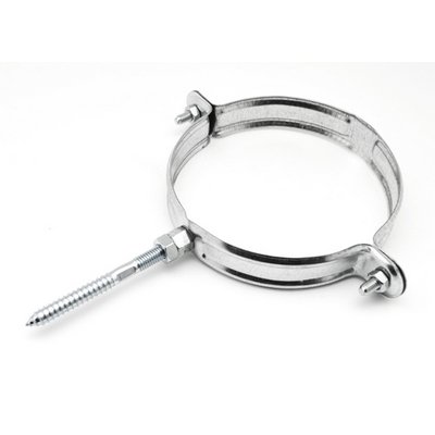 DH 214-F208-125 COLLARE PLUVIALE ROTONDO ZINCATO
