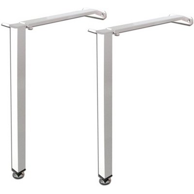 DH 214-M2052 COPPIA PIEDINI REGOLABILI PER LAVATOI A CANALE CM 60