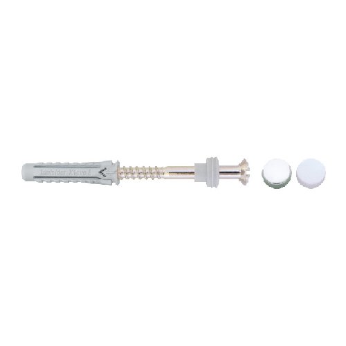 FRIUL 2 PZ FISSAGGI PER SANITARI A PAVIMENTO FVEC Tass 8x40 Vite 6x70