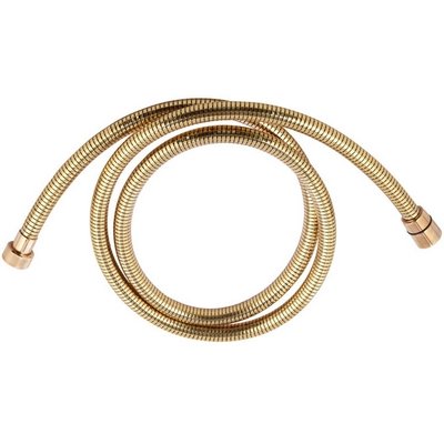 RERU 220-710-200 FLESSIBILE DOCCIA IN PVC DORATO CON ATTACCO CONICO