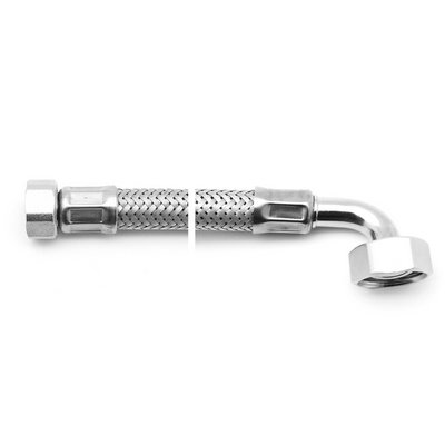 PARIG 221-P253CF-30 FLESSIBILE PARINOX PER ACQUA CON CURVETTA F1/2