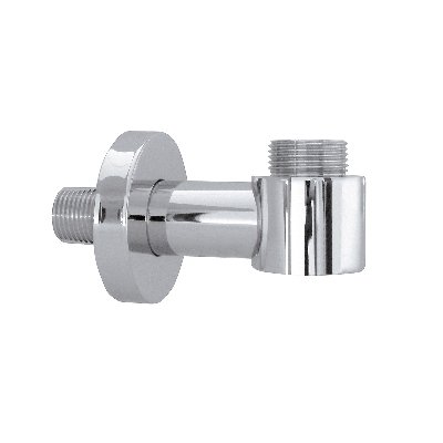 DAMAS 222-8547 PRESA ACQUA INCASSO TONDA IN OTTONE CROMATO