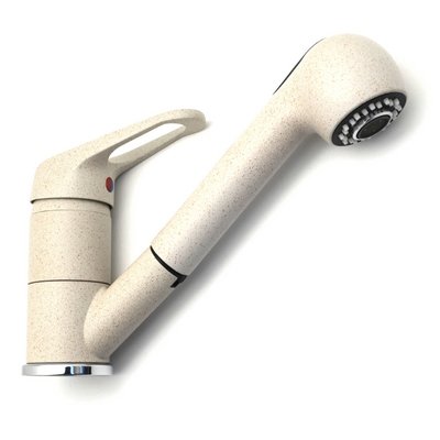 DH 229-503-GA MISCELATORE MONOC. LAVELLO CON DOCCETTA ESTRAIBILE