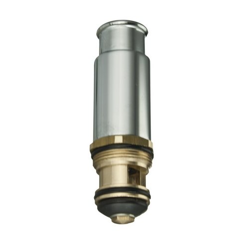 PB    DEVIATORE IN OTTONE PER INCASSO DOCCIA 2 USCITE Cromo