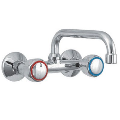 DHIMP 230-R951 GRUPPO LAVELLO A MURO CON CANNA SUPERIORE SERIE ARTOS