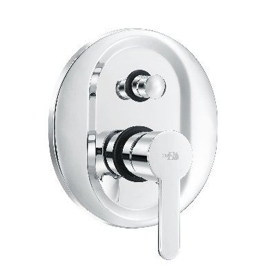 DH 233-L045 MISCELATORE MONOCOMANDO INCASSO DOCCIA CON DEV. SERIE IOLE