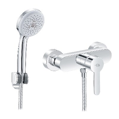 DH 233-L070 MISCELATORE MONOCOMANDO ESTERNO DOCCIA SERIE IOLE